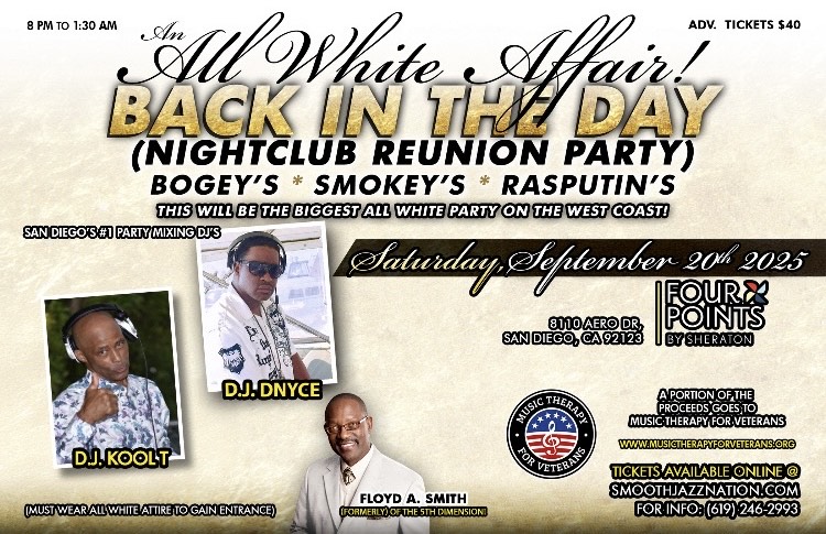 All White Affair Event Flyer